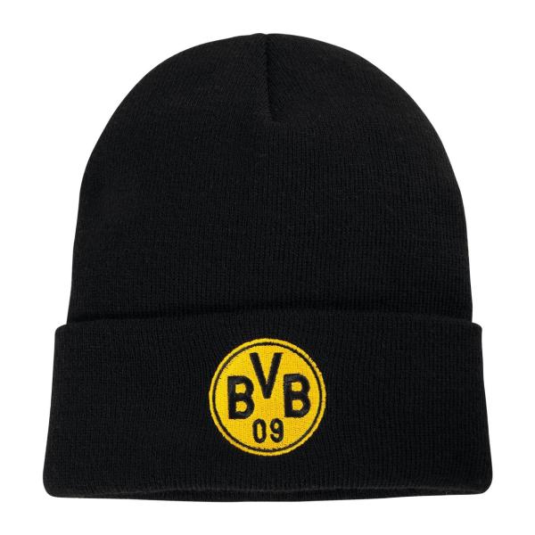 Borussia Dortmund BVB Logo Beanie schwarz